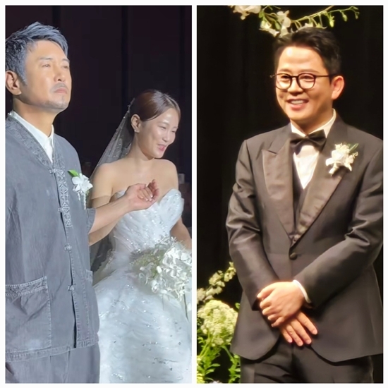 "김지민의 손을 잡고 입장한 사람은… 아버지가 아니었다?" — 김준호김지민 결혼식, 감동과 웃음이 함께한 순간