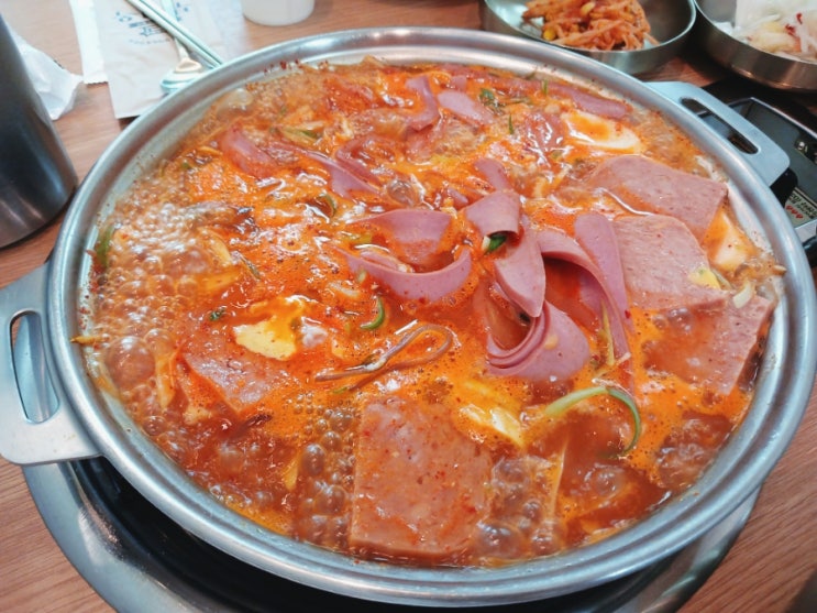  인천시청부대찌개 구월동점심 부대옥