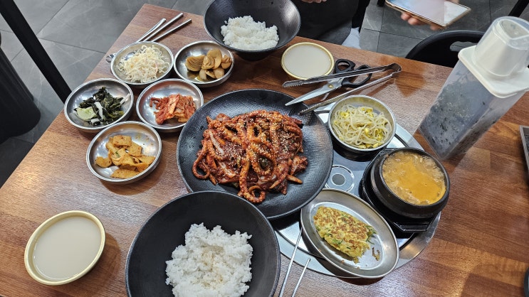 제주노형동맛집 낙지와쭈꾸미 제주노형점 가성비대박 점심 낙지덮밥