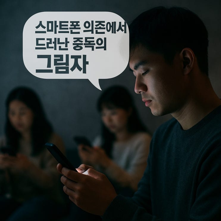  스마트폰 의존에서 드러난 중독의 그림자
