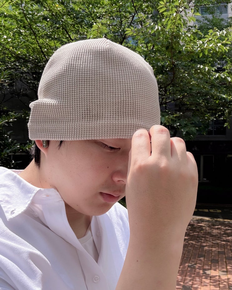  여름 씨티보이 룩 코디, 남자 대두 비니 추천 (항암모자)