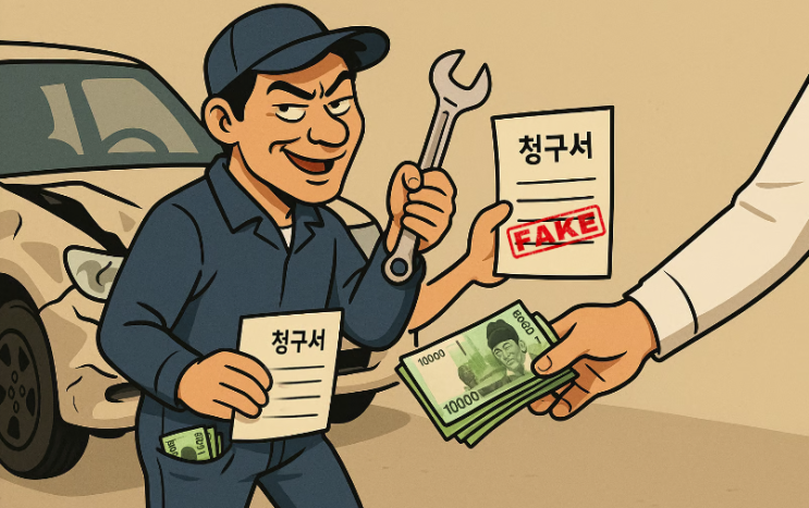 멀쩡한 엔진 들어내고 보험금 청구…사기 소굴된 차정비소