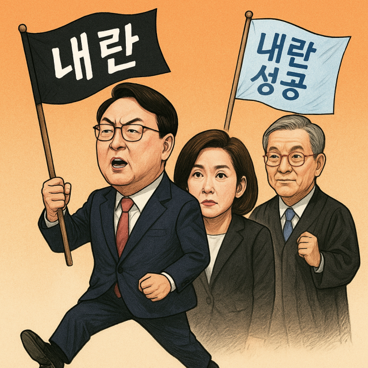 국민의힘 <b>내란</b> 정당-<b>내란특검 수사</b>시작