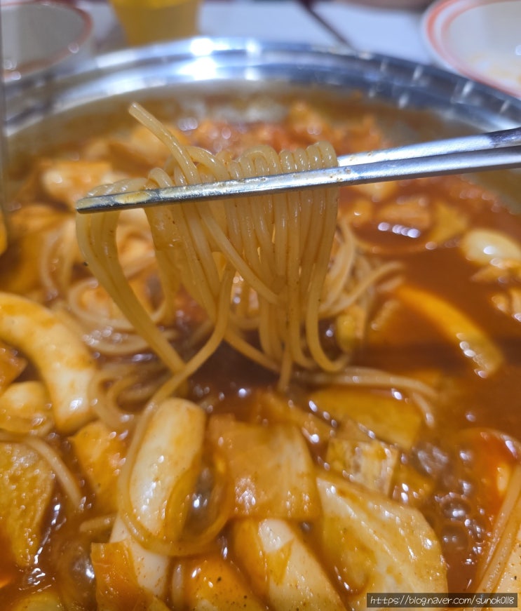  킨텍스 스타필드 마켓 분식 아임분식 즉석떡볶이 김밥말이