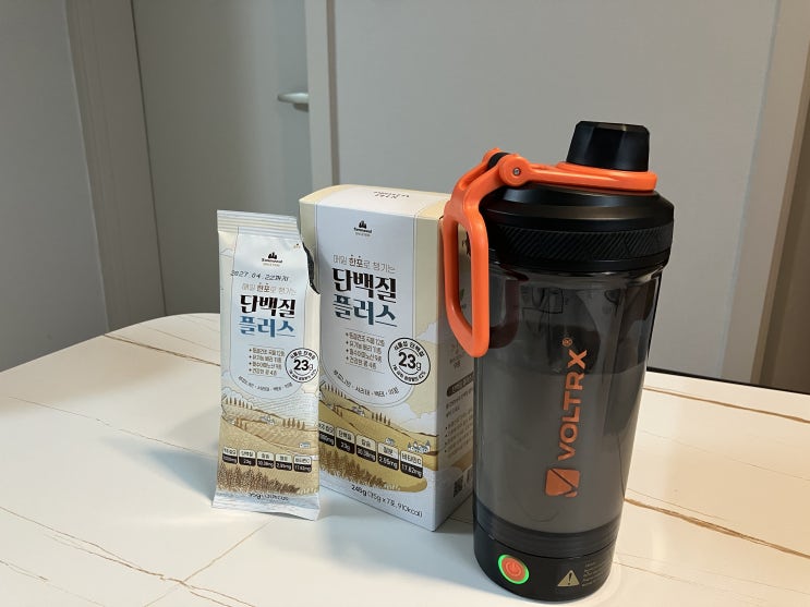  속 편하고 든든한 식물성 단백질 분말, 산마을 단백질 플러스