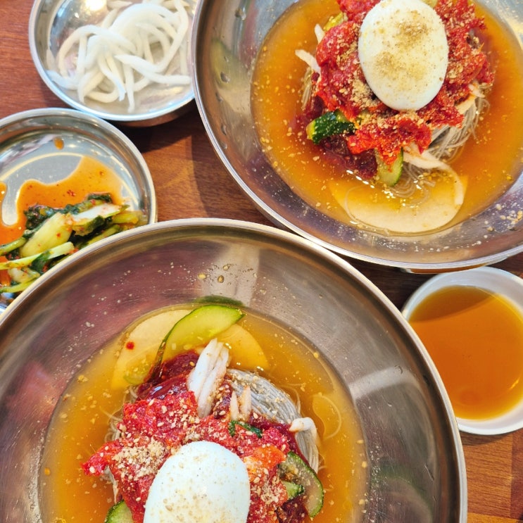  서산 냉면맛집 속초코다리냉면 현지인이 바글바글한 서산 동문동 맛집후기