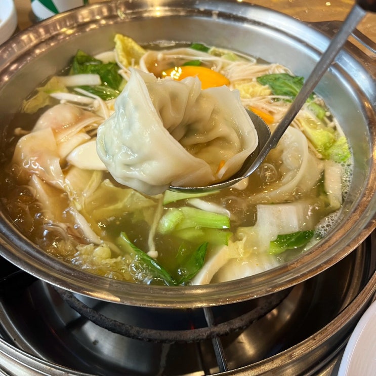  송도 만두전골 맛집 개성손만두 칼국수