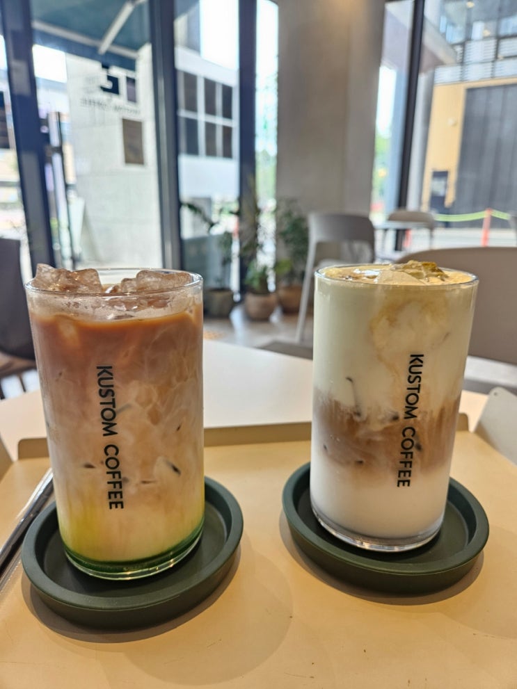  커스텀 라떼 맛집 커스텀커피 안산그랑시티자이점