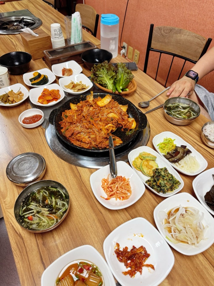  포항밥집 황보네먹거리｜셀프국수·쌈밥 해도동 정식맛집