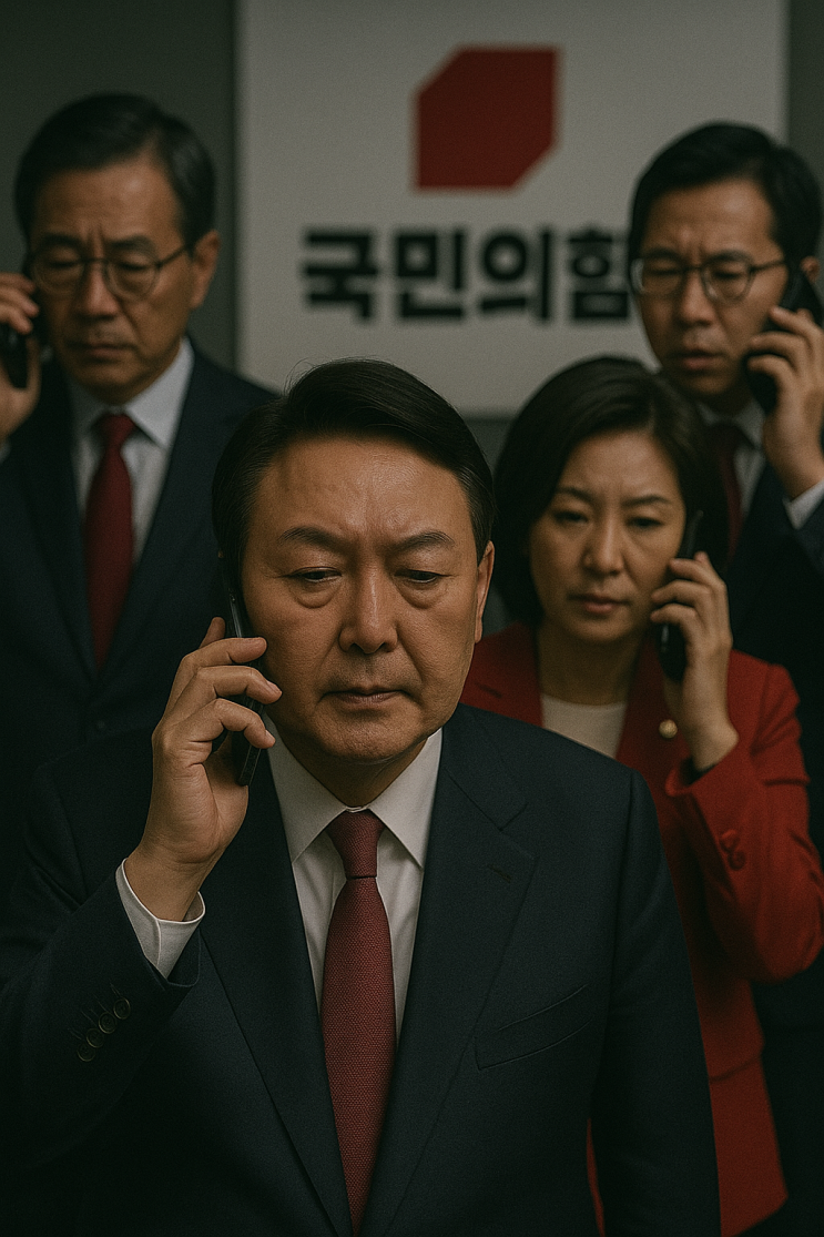 특검, 국힘 <b>계엄해제 방해</b> '전담팀' 수사…윤-추 통화도 확인
