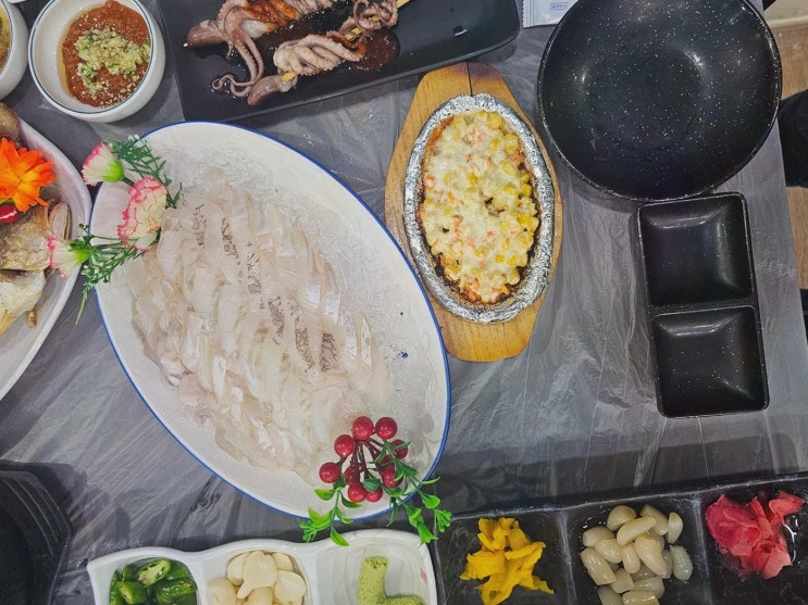  군산벽란도횟집에서 즐기는 군산횟집, 멋진 뷰와 신선한 회