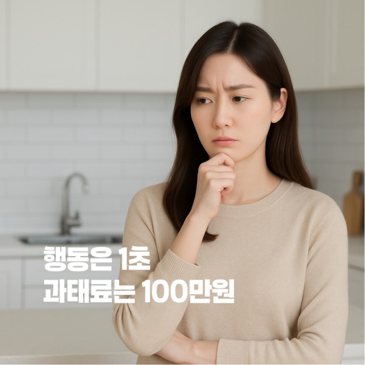  생활 속 1초가 100만 원으로 돌아왔어요.