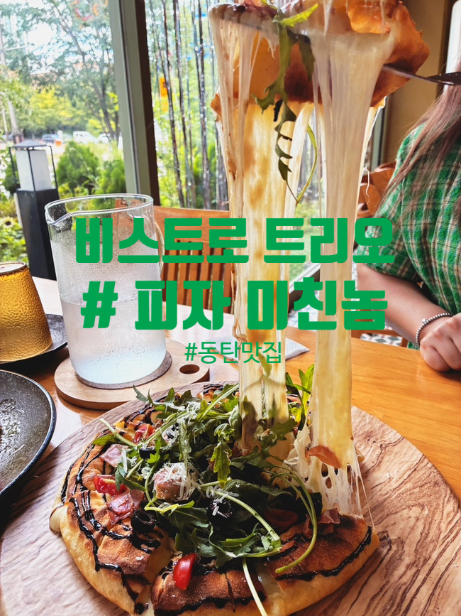  비스트로 트리오 동탄 맛집: 미식의 극치, 인생 피자와 신선함 가득한 파스타!