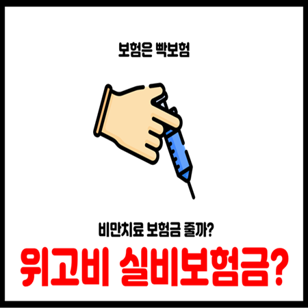  위고비 삭센다 실비보험 보험금 지급여부 정보