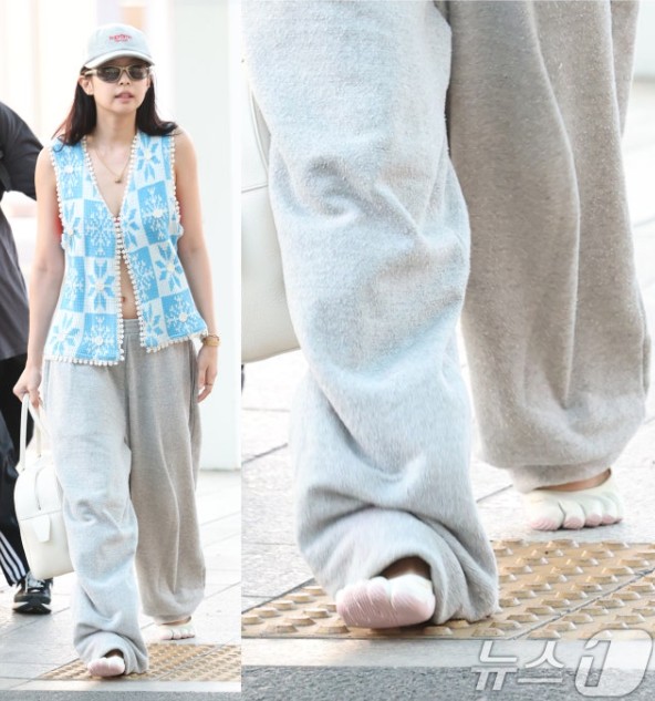   이효리 발가락신발 정말 SLAY! 헐리웃 셀럽까지 휘어잡은 이슈 슈즈 완전 분석 