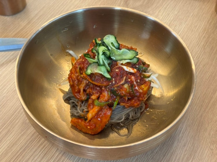  해운대 장산맛집 장산역 회냉면맛집 장산면옥 회냉면