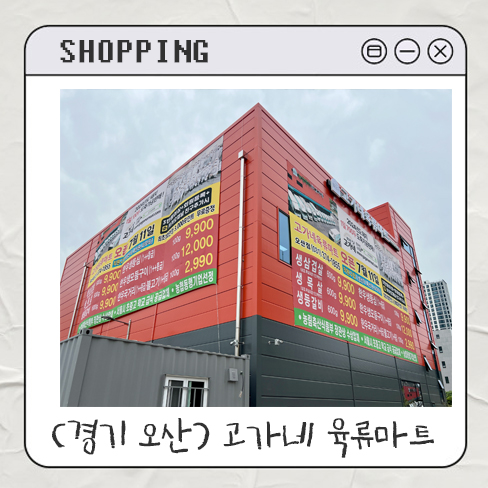  고가네육류마트 오산점 내돈내산 후기｜주차 오픈행사 종류 가격 한우 한돈 정육점