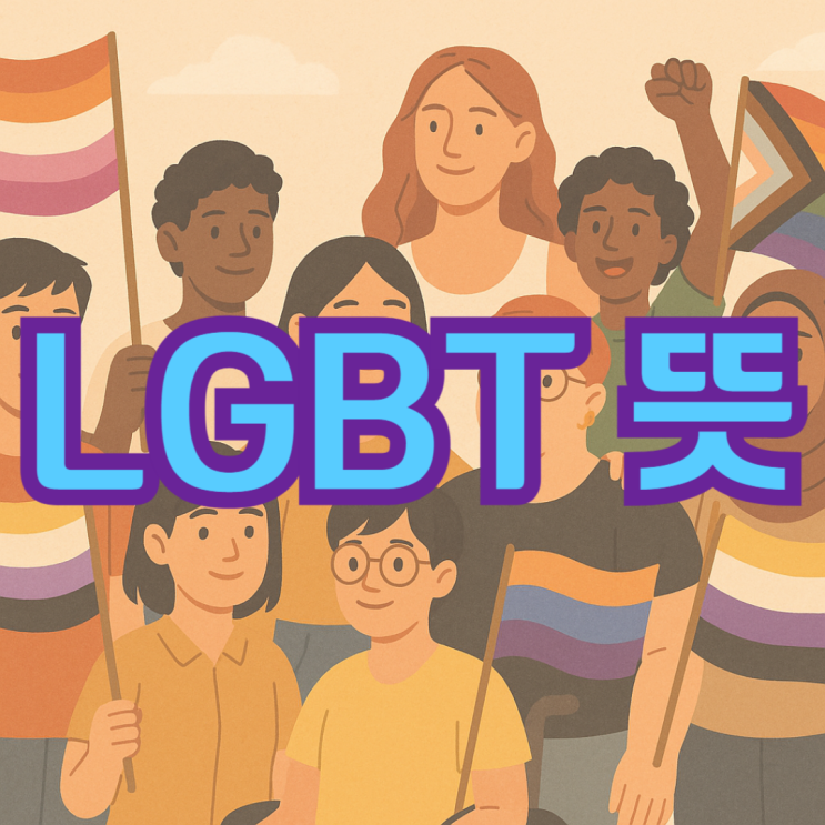 LGBT <b>뜻</b> LGBTQ+ <b>퀴어</b> 깃발 의미 알아보기