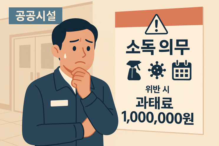   건물관리 시 시설 소독, 내 건물도 해당 되나 확인해보자!(벌칙까지 알아보기)