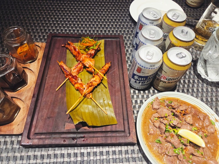  [여름휴가 필리핀 세부 여행 NO5.]  → 블루워터 마리바고 비치 리조트 수영장 & 기념품샵 & 저녁 펍 & 식당) → 한국 귀국!