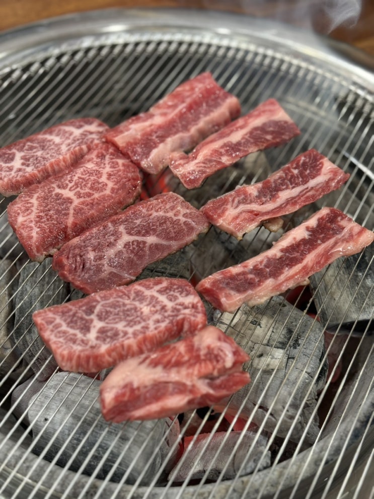  포항한우맛집 명품 갈비살 남구 이동 정담한우한돈