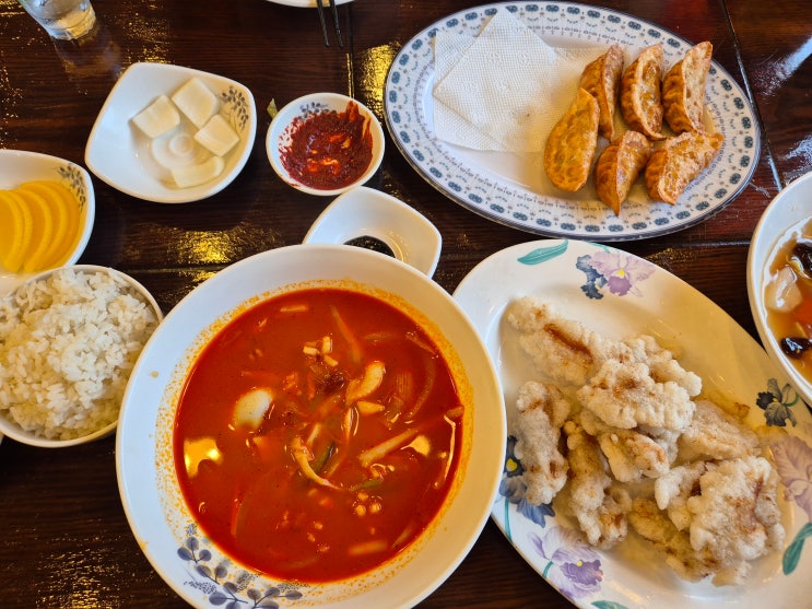  의정부 중국집 텐미미 탕수육·군만두 맛집 후기