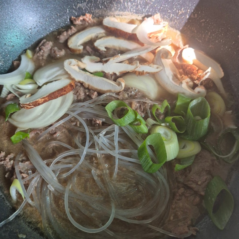코스트코소불고기 활용 전골 만들기