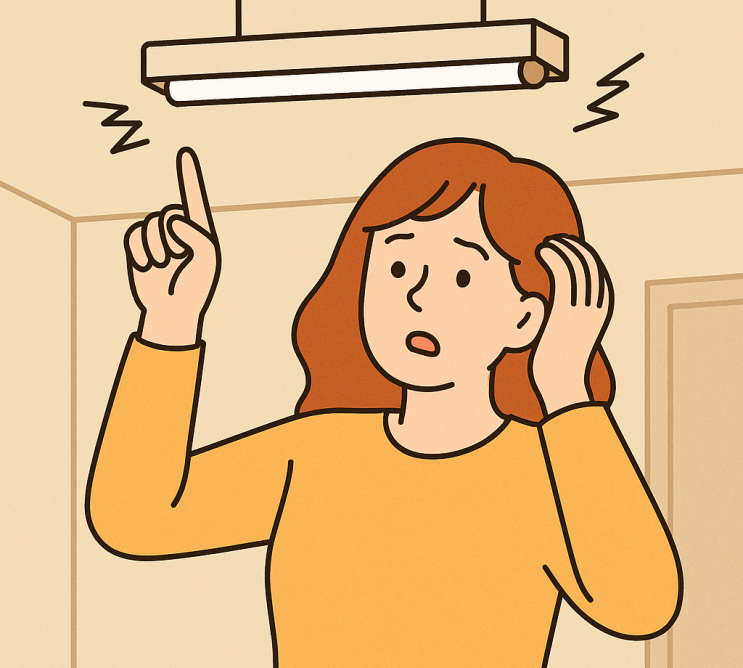  김포 고촌읍 형광등안정기교체, 전등이 깜빡거릴 땐 꼭 점검하세요! <24시간 출장전기수리>