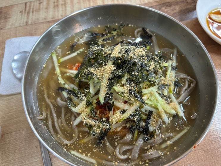  정선 아리랑시장 ‘회동집’ | 콧등치기 국수 원조 맛집, 웨이팅 정보 포함