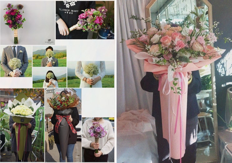  수변꽃집에서 특별한 양산꽃바구니 집들이 선물 준비하기