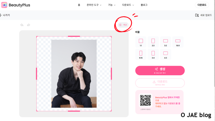  BeautyPlus로 사진 배경 확장하기 | 무료, 무설치, 회원가입 없음, 이미지 편집툴 추천