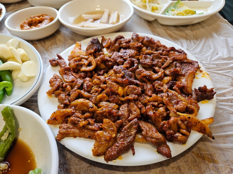  부산 금정산성 맛집 낙원집 오리불고기 오리백숙 맛집