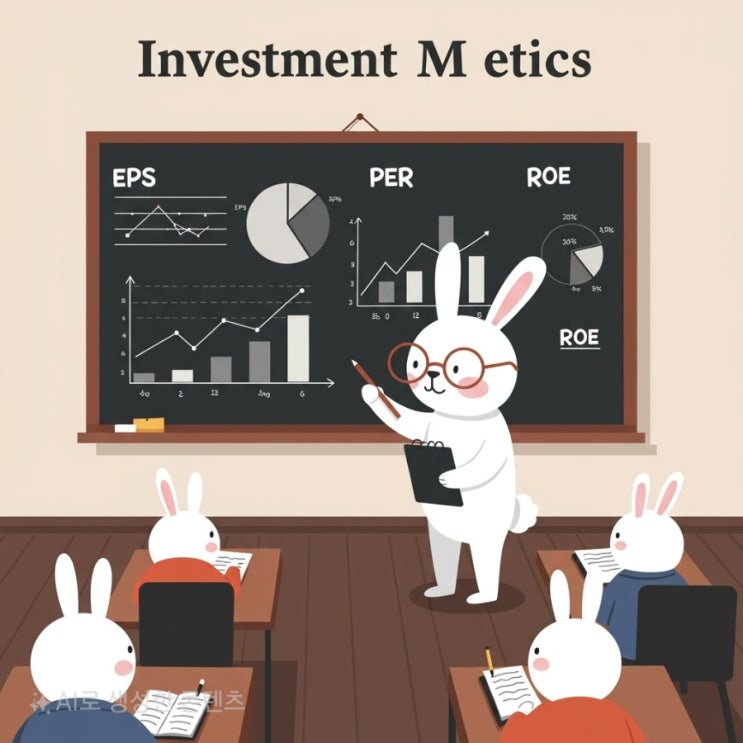  주식 초보도 이해하는 투자지표 한눈에 보기(EPS, PER, PBR, ROE)