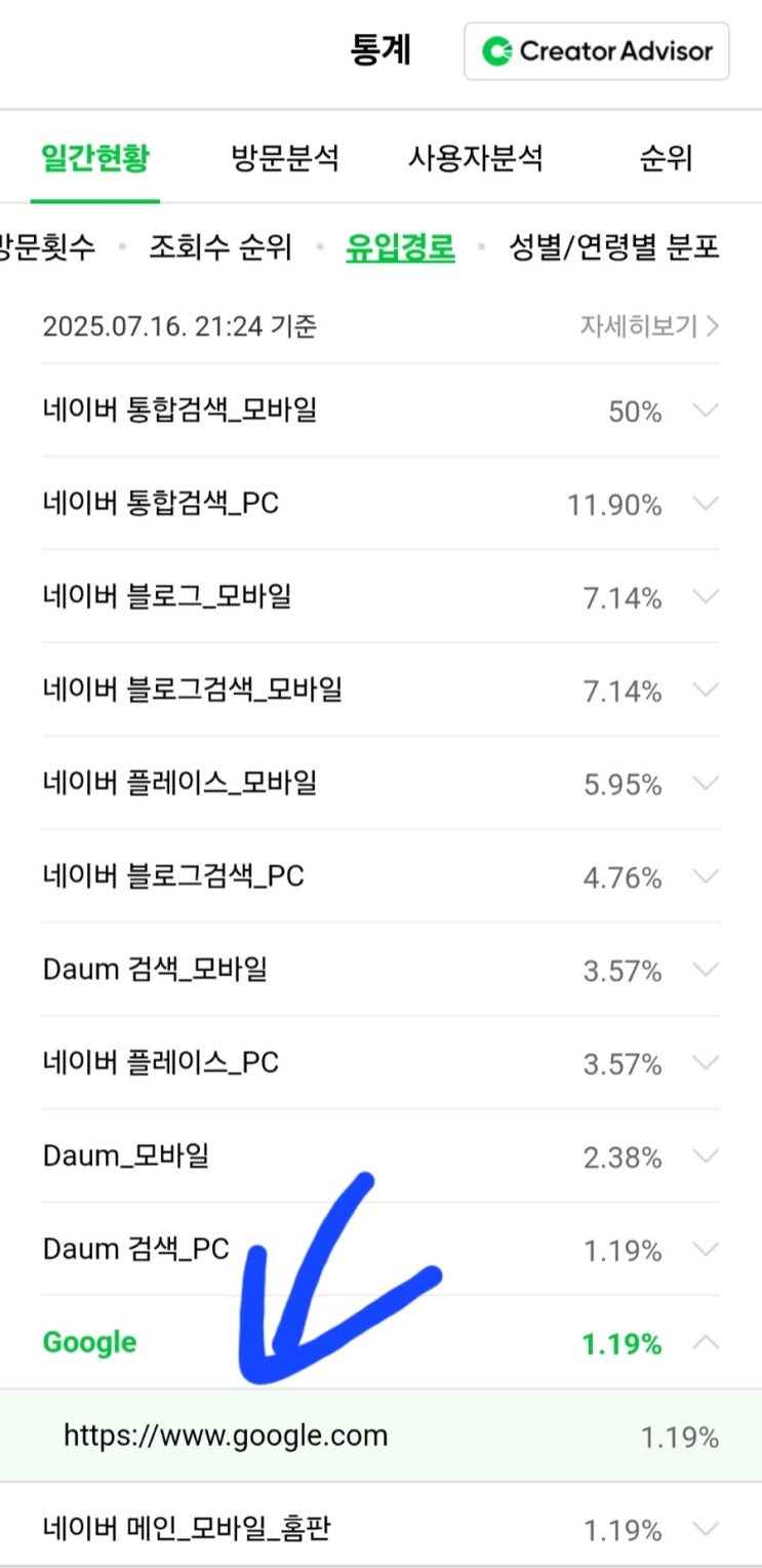  키자드, 구글서치콘솔 등록 후 구글 노출 완료 3탄
