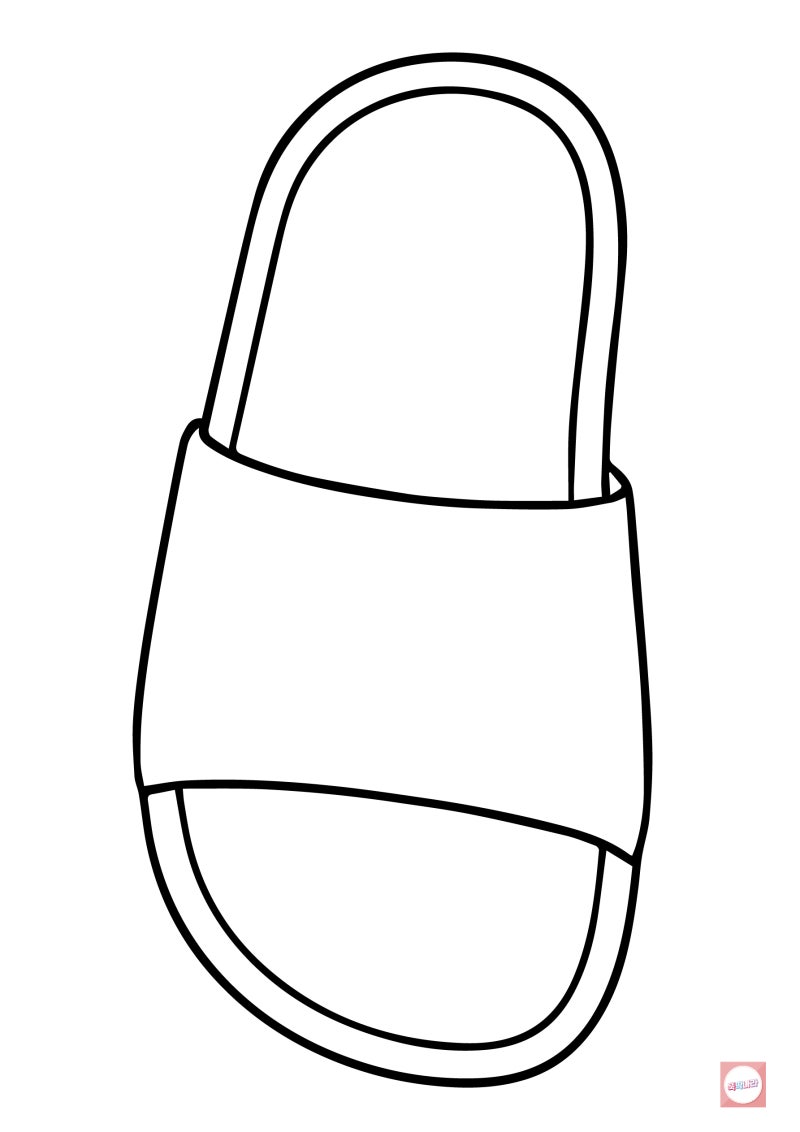 🎨뚝딱나라 미술놀이\u003e “ 슬리퍼 색칠공부 도안 + 지비츠 꾸미기 아이디어! | 귀여운 여름 미술놀이 추천” : 네이버 블로그, image size:800x1132