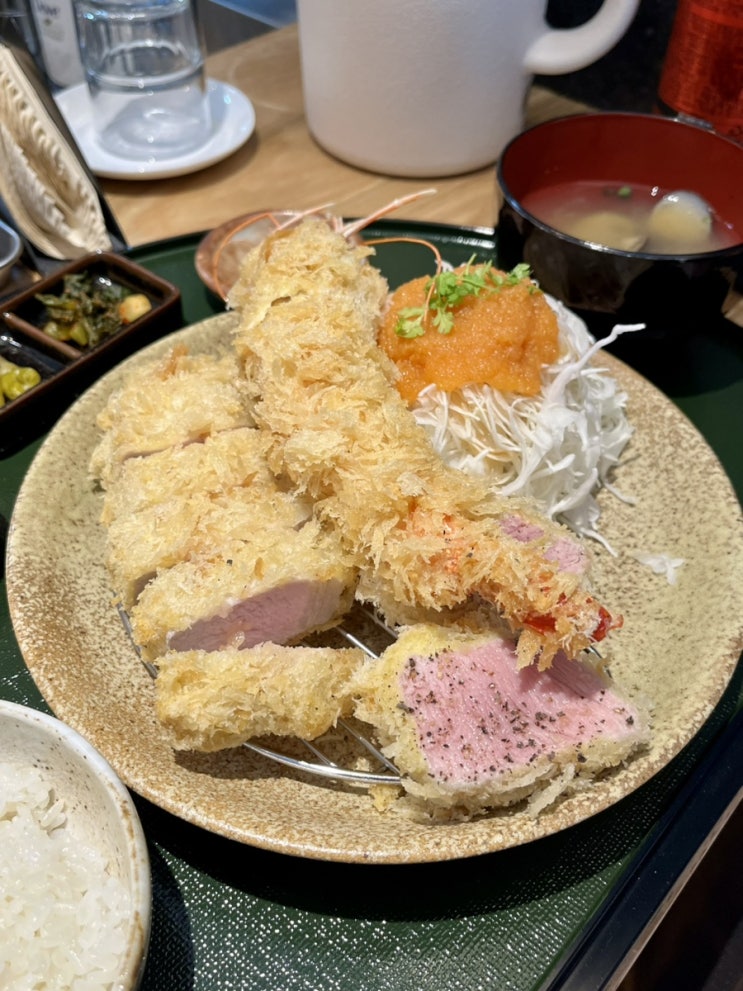  천안 불당동 훈연향 가득한 돈카츠 맛집 치비카츠