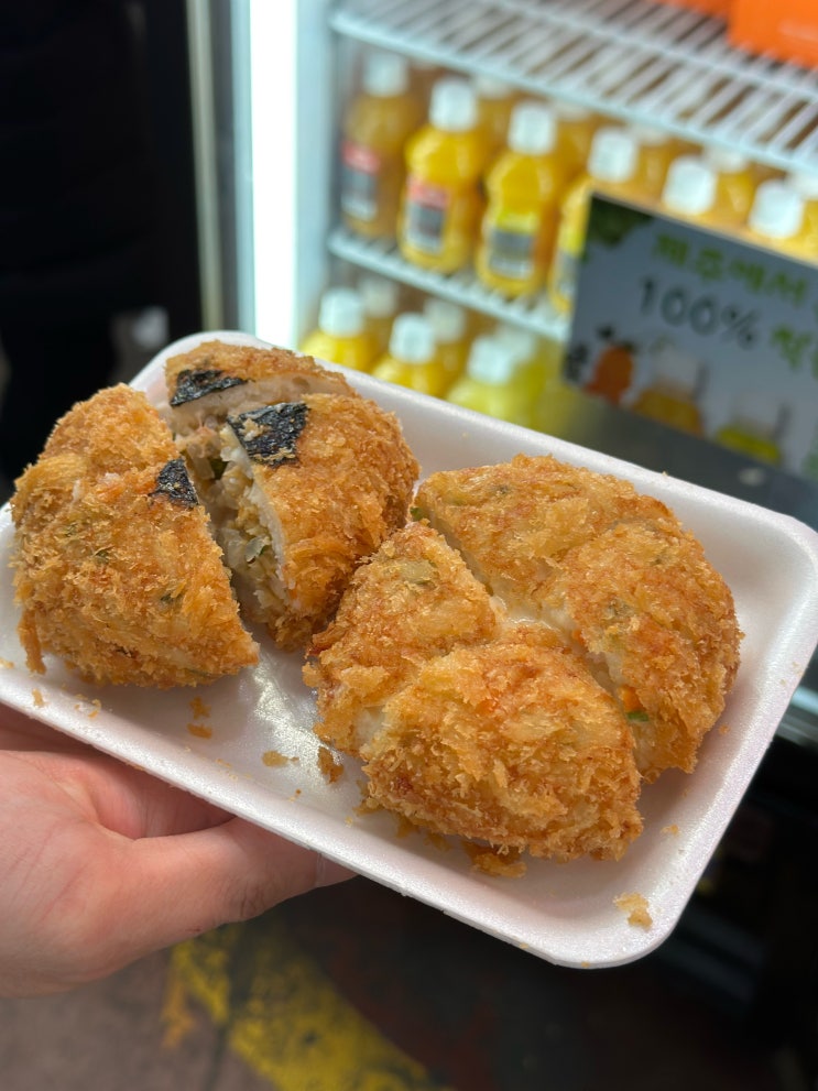  강릉 중앙시장 먹거리 필수코스 강릉수제어묵고로케 웨이팅 맛집