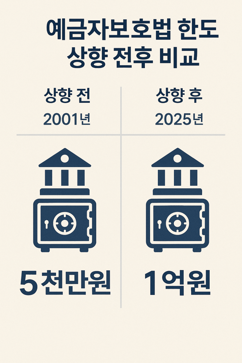 예금자보호법 역대급 상향, 은행 망해도 1억 보장!내 돈 지키는 필독 가이드! : 네이버 블로그