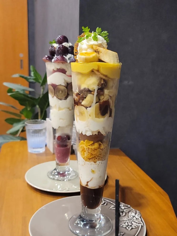  후쿠오카 파르페 맛집 더 스푼 the spoon 대왕 파르페 후기