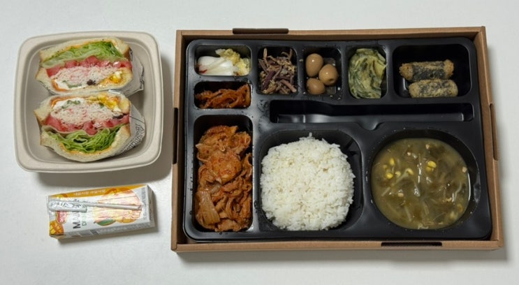  [경기 구리] 구리 정기배송 도시락, 바쁜 일상 속 최고의 선택! ‘헬로푸드’ 샌드위치 후기