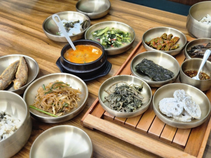  용인 죽전 맛집 건강한 한식 오월의 곤드레 후기