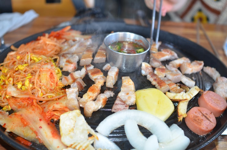  제주남원맛집 공새미솥뚜껑, 아기와 함께한 고기집 후기
