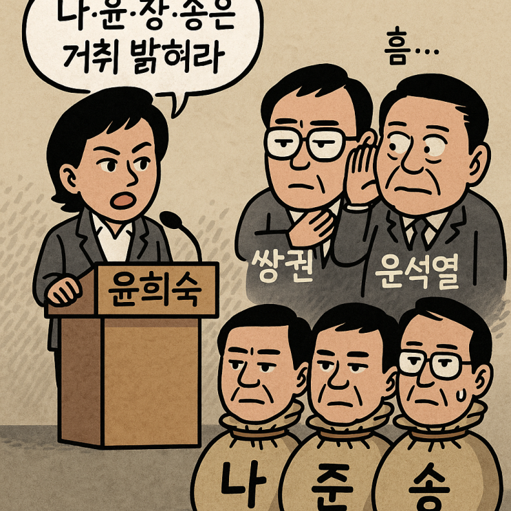 <b>윤희숙</b>의 ‘실명 경고’… 그런데 왜 핵심 중 핵심 ‘쌍권’... 