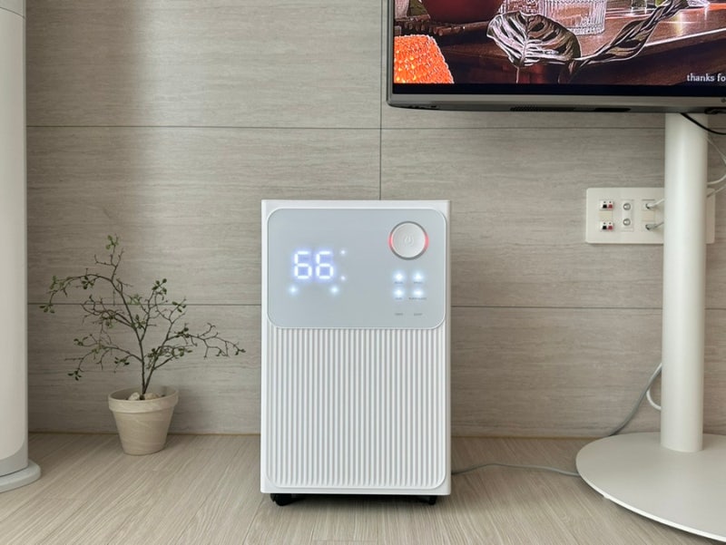 조용한 롯데알미늄 제습기 20L LDH-7012 장마 걱정 끝!