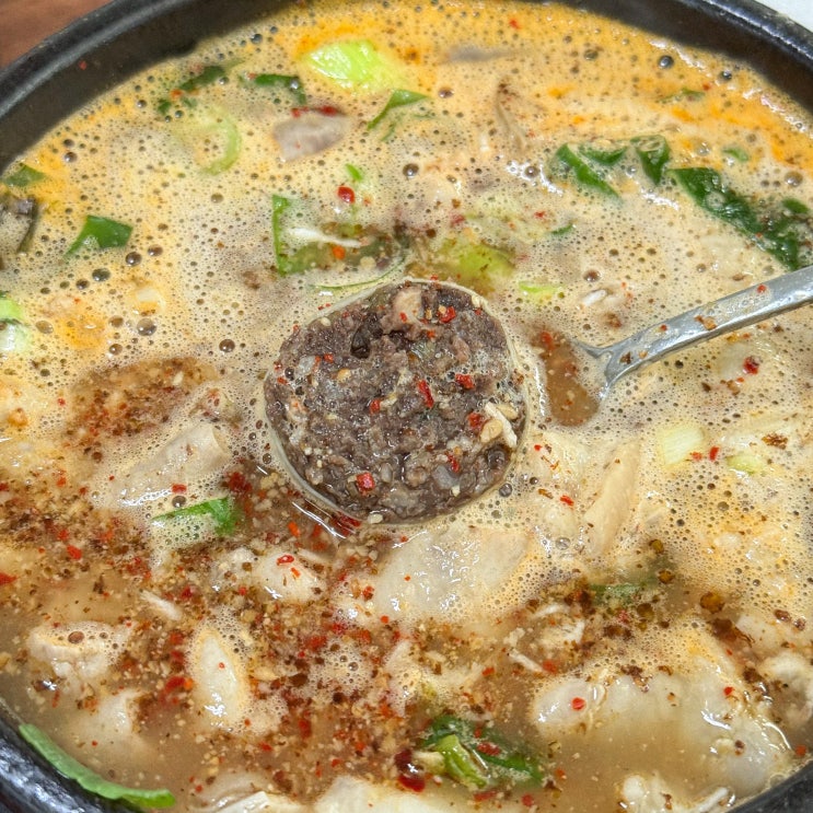  전북 정읍 맛집 추천 정읍역 우리순대국밥 피순대