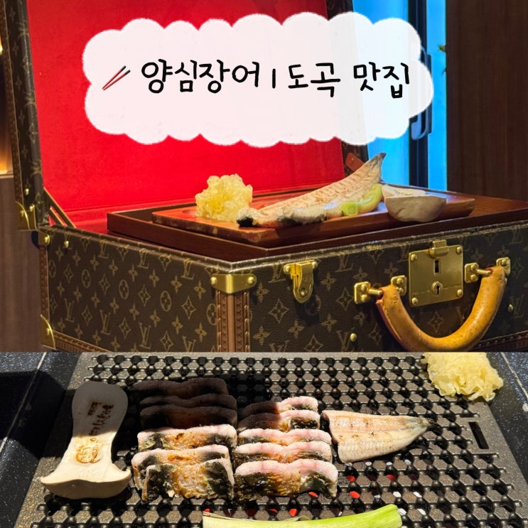  [매봉역 맛집] 양심장어 강남도곡점 | 도곡동 장어구이 단체 회식 맛집