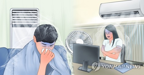 여름철 불청객 '냉방병', 한국엔 있고 미국엔 없다?