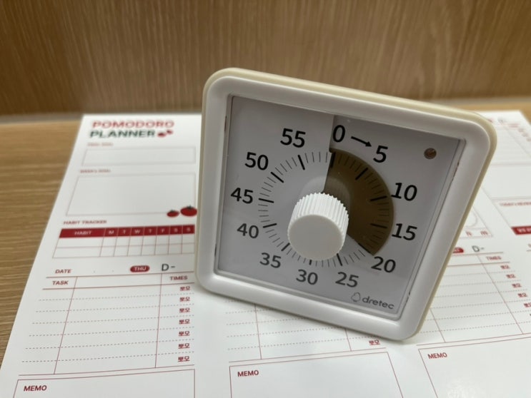  구글타이머 뽀모도로타이머 조용한 도서관에 딱! 드레텍 타이머로 똑똑하게 시간 관리하기