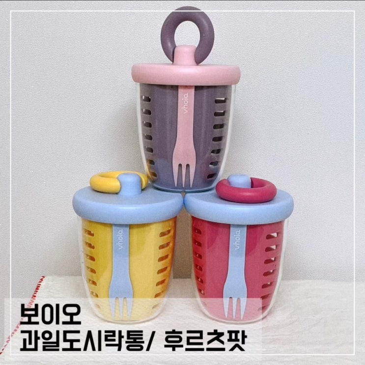  후르츠팟 과일도시락통 보이오 후기
