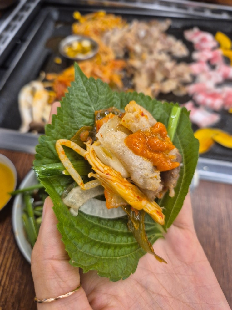  명륜동맛집 원주 삼겹살 샐러드바에 가성비 맛집, 흑풍대패삼겹